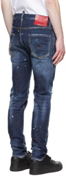 Dsquared2 Blue Distressed Jeans