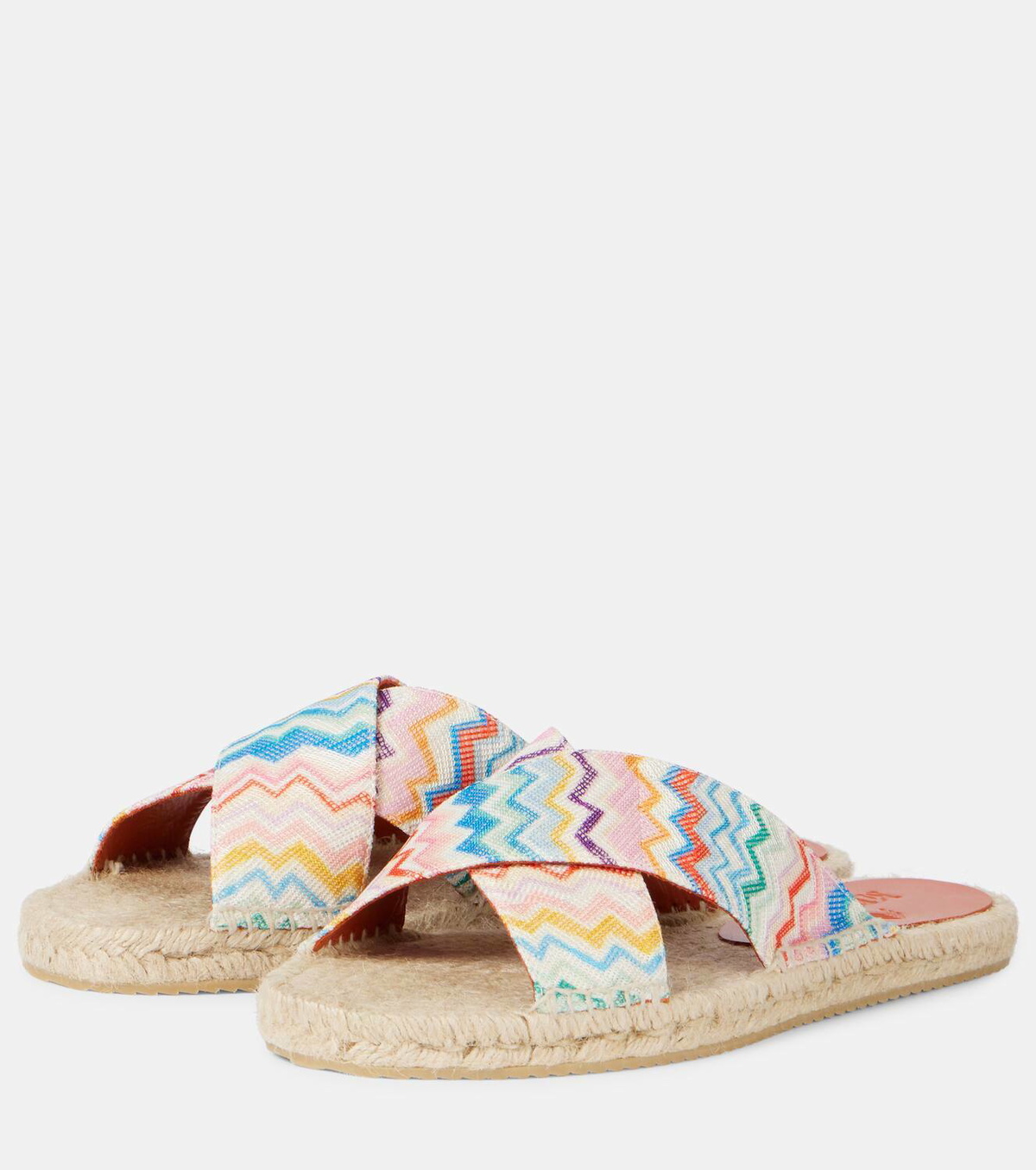 Missoni Harlow Zigzag espadrille slides