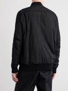 Rick Owens - Bauhaus Leather Zip-Up Flight Jacket - Black