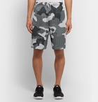 Nike Training - Camouflage-Print Dri-FIT Shorts - Gray