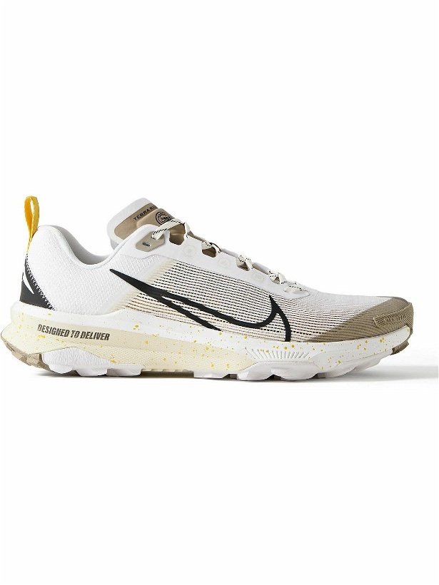 Photo: Nike Running - Terra Kiger 9 Rubber-Trimmed Mesh Trail Running Sneakers - White