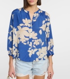 Velvet Destina floral blouse