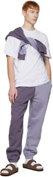 Dime Blue Split Crest Lounge Pants