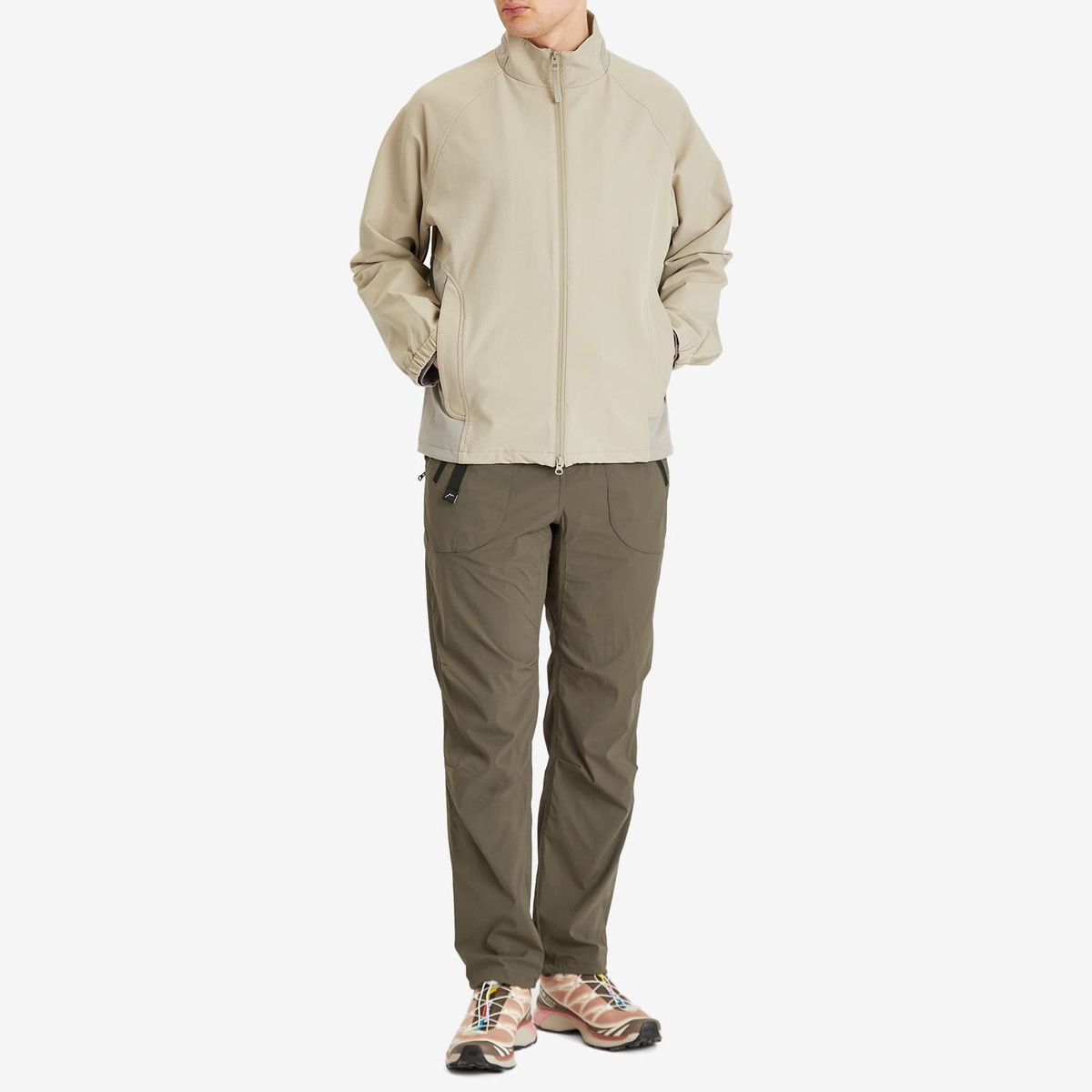 CAYL Men's 8 Pocket Hiking Trousers in Khaki