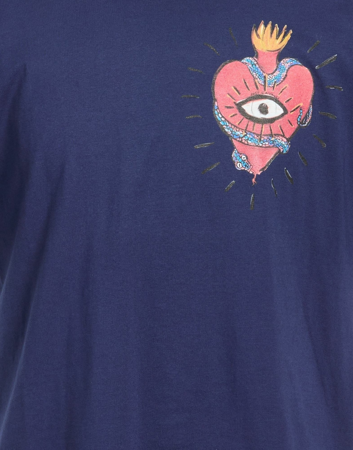 Just Cavalli Mens T-shirt in Blue