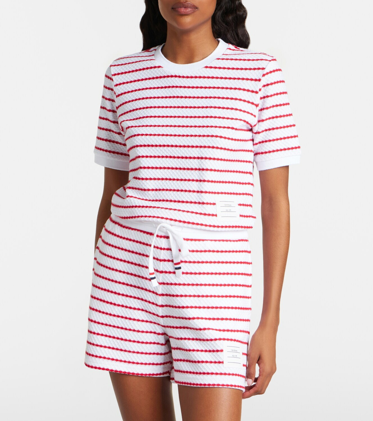 Thom Browne Striped cotton top