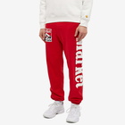 Market Men's Racing Logo Sweat Pant in Red