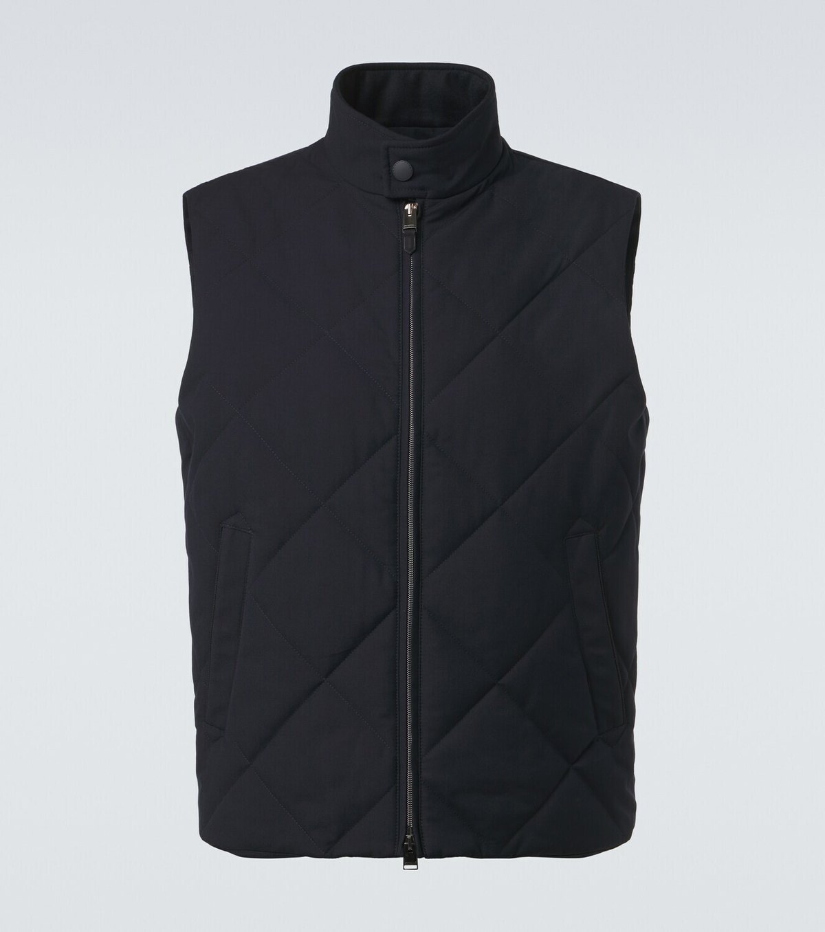 Canali Quilted puffer vest