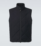 Canali Quilted puffer vest