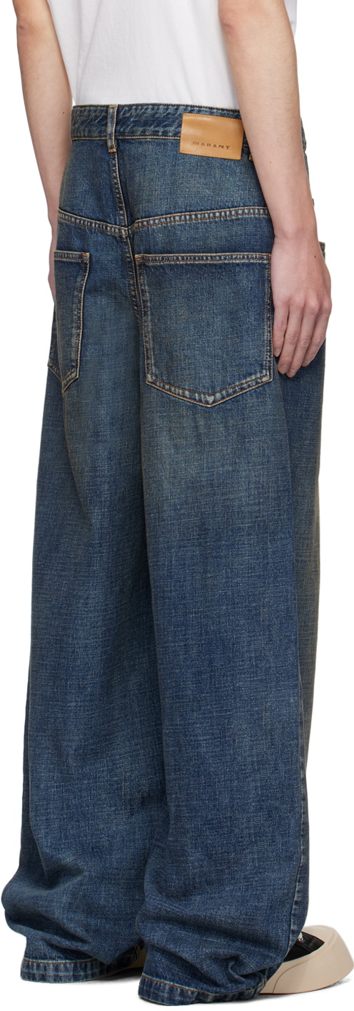 Isabel Marant Blue Janael High-Rise Loose-Fit Jeans Isabel Marant