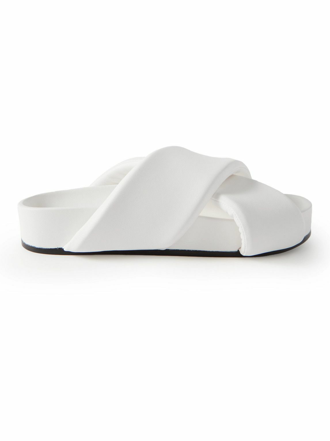 Jil Sander - Leather Sandals - White Jil Sander