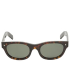 Prada Eyewear C09S Sunglasses in Havana/Green Polar 