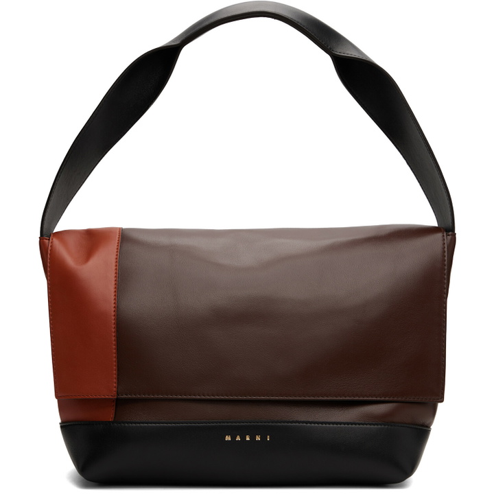 Photo: Marni Brown & Orange Pod Pochette New Handle Bag