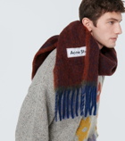 Acne Studios Alpaca, wool, and mohair-blend scarf