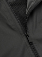 Zegna - Wool-Panelled Ripstop Hooded Jacket - Black