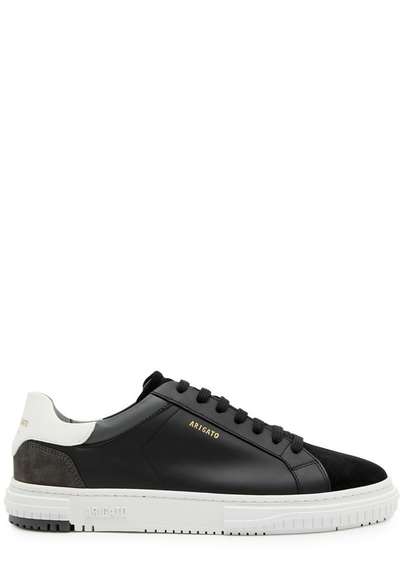 Photo: Axel Arigato Atlas Panelled Leather Sneakers Black