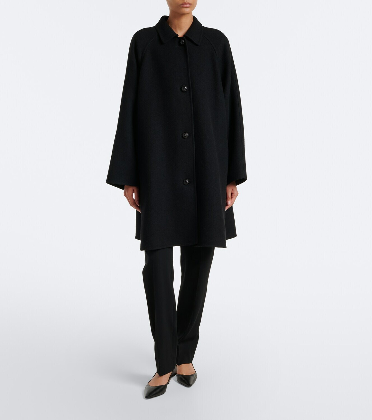 The Row Ina wool-blend coat