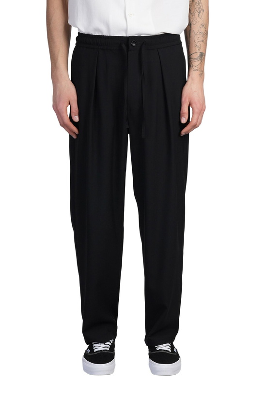 Photo: Attachment Pants In Black Wool