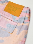 Gallery Dept. - Straight-Leg Camouflage-Print Cotton-Twill Cargo Shorts - Pink