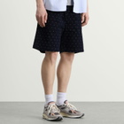 Service Works Men's Polka Dot Chef Shorts in Navy