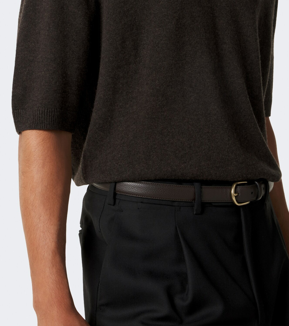 Le Kasha Bale cashmere polo sweater
