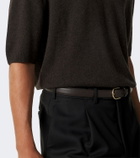 Le Kasha Bale cashmere polo sweater