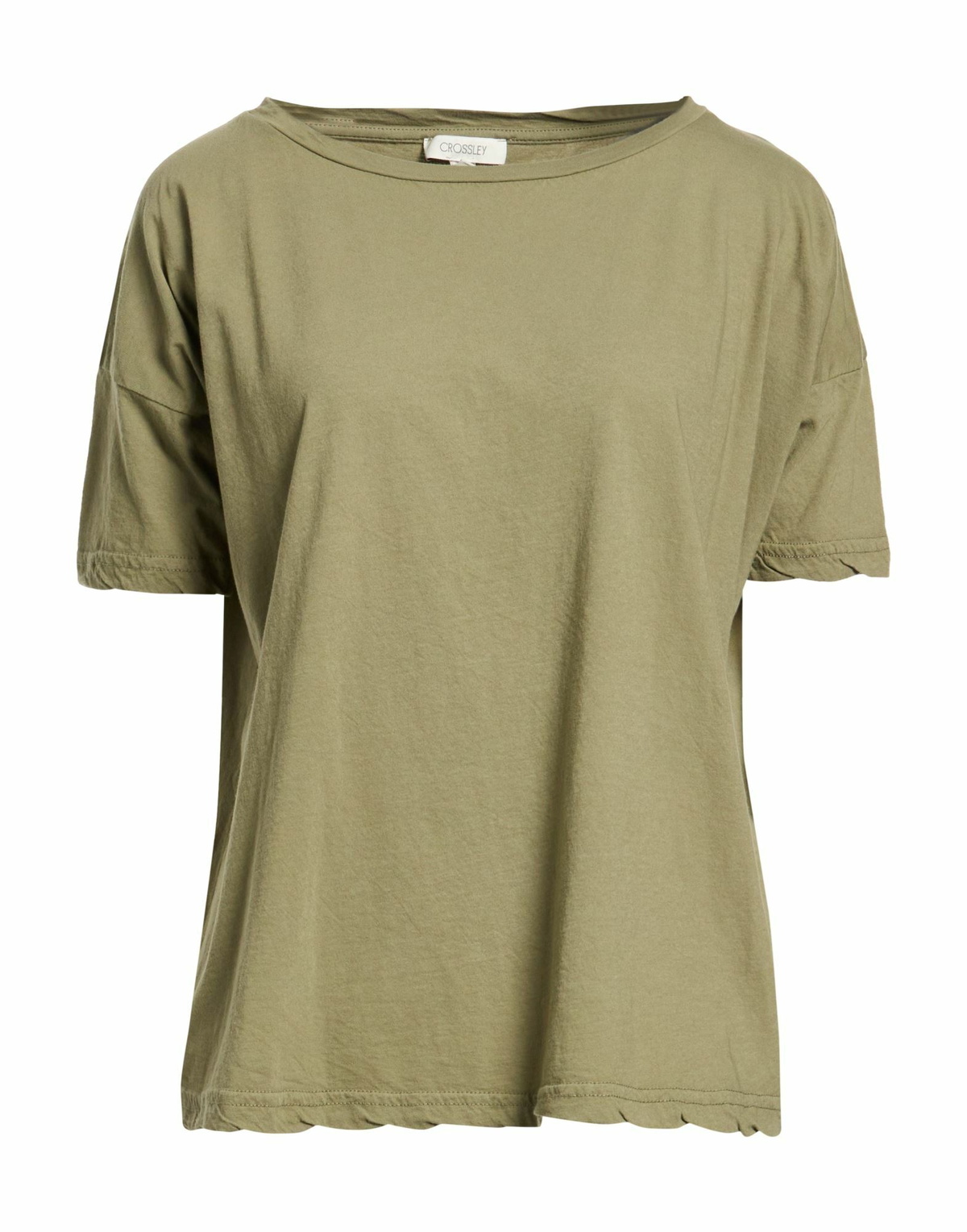 Crossley Womens T-shirt Khaki
