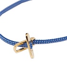Miansai Men's Metric 2.5mm Rope Bracelet in Dark Blue