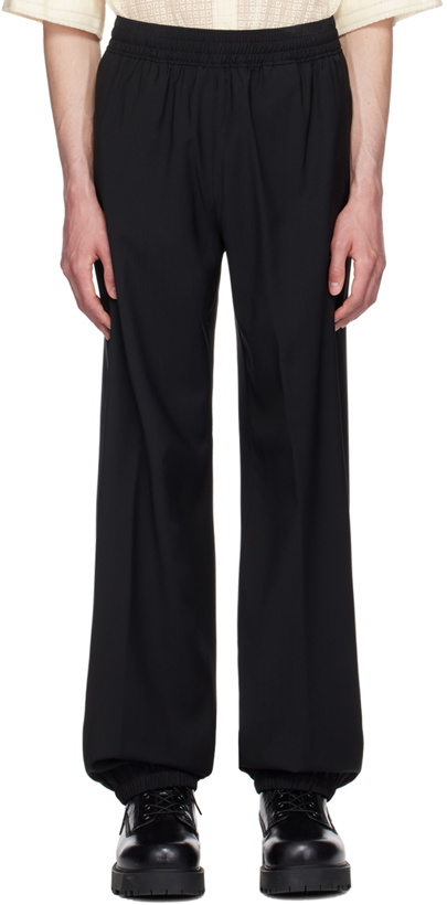Photo: Givenchy Black 4G Trousers