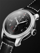 Bremont - Fury Automatic 40mm Stainless Steel and Leather Watch, Ref. No. FURY-BK-SS-R-S