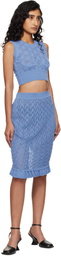 Vivienne Westwood Blue Ella Tank Top