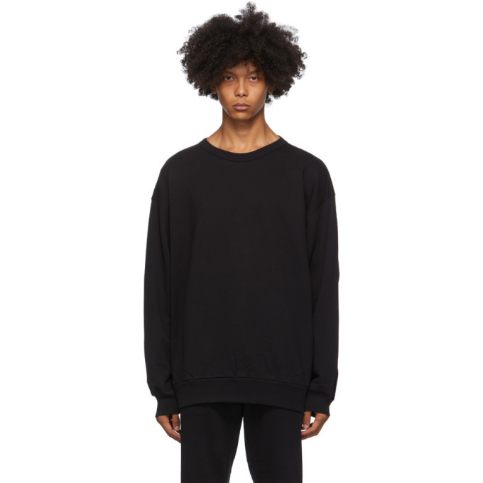 Dries Van Noten Black Relaxed Sweatshirt Dries Van Noten