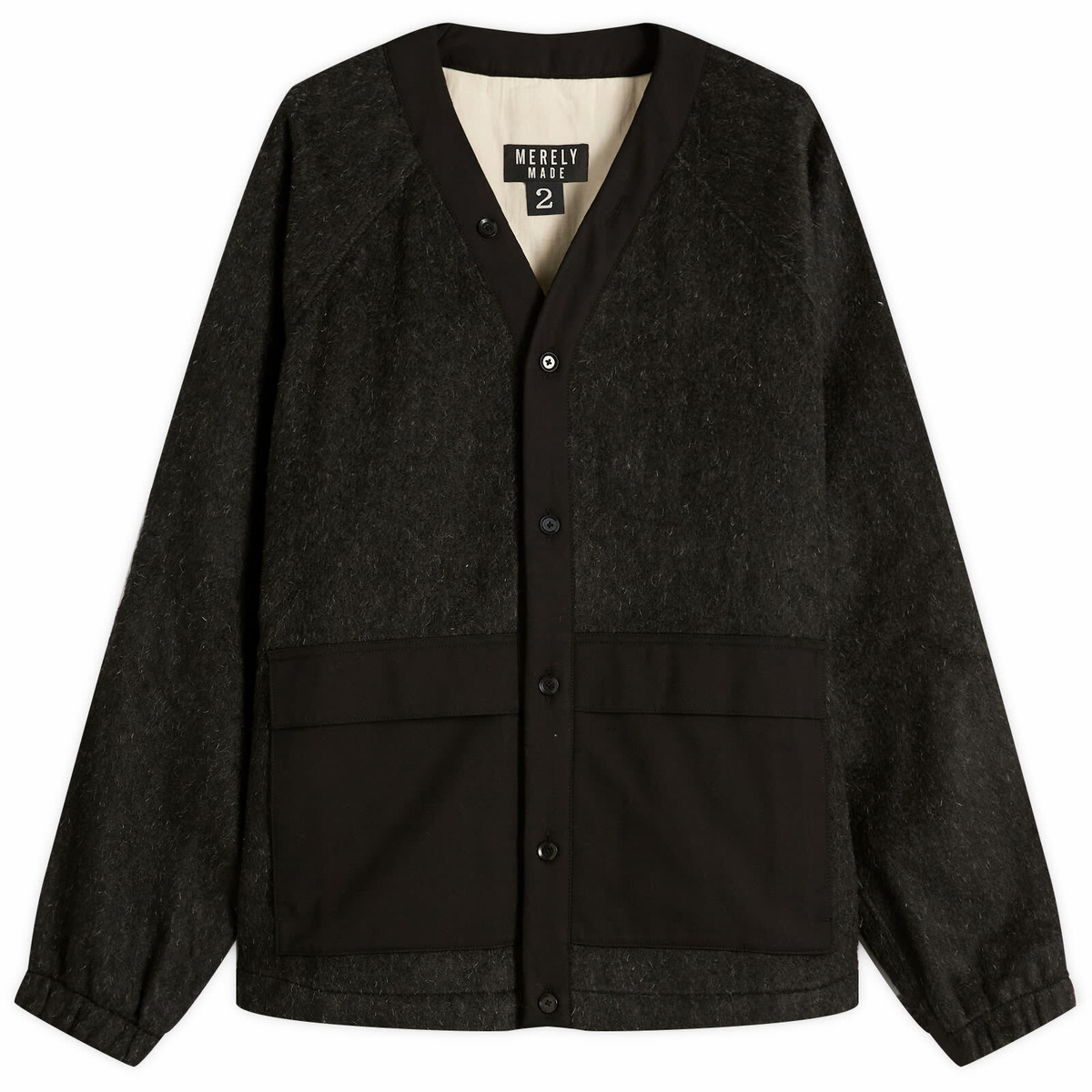 Merely Made Men's Berkut Cardigan in Black