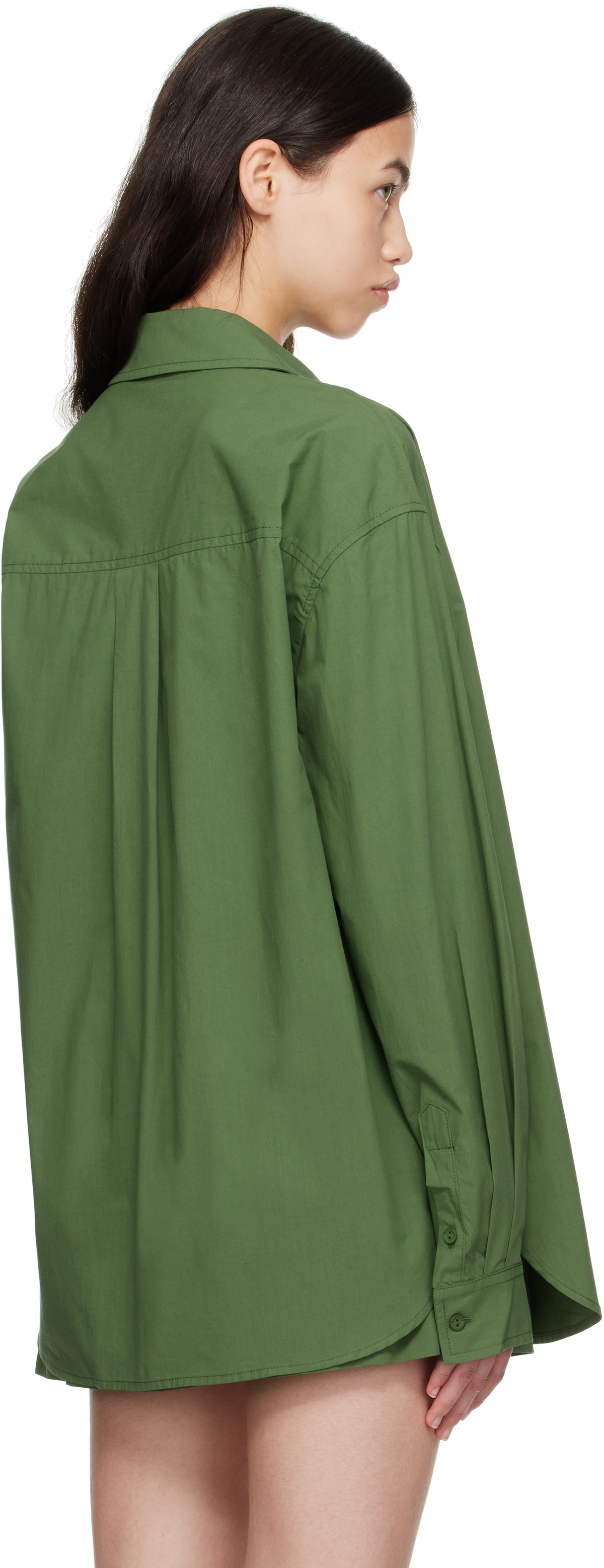 Matteau Green Relaxed Shirt
