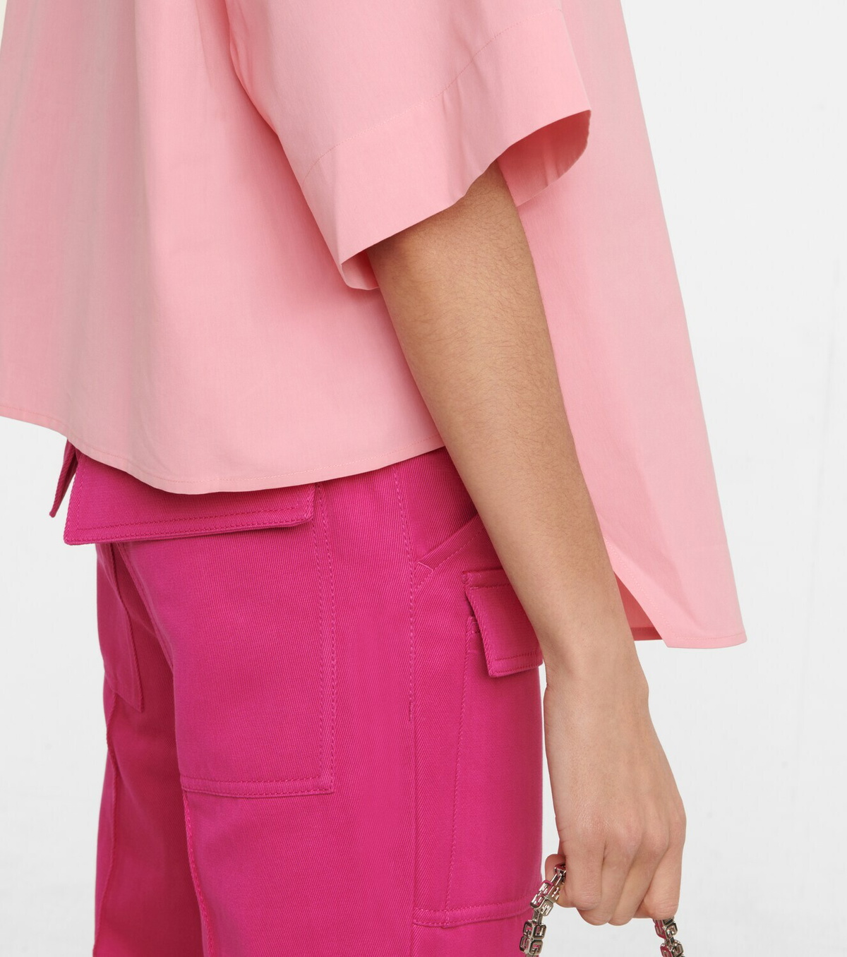 Petar Petrov Ladd cotton and silk oversized shirt
