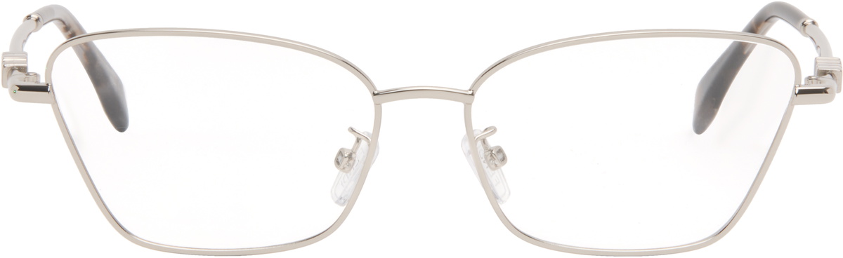 Fendi Silver Fendigraphy Glasses