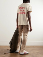 Gallery Dept. - Logo-Print Cotton-Jersey T-Shirt - Neutrals