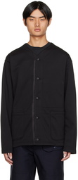 Engineered Garments Black Track Cardigan