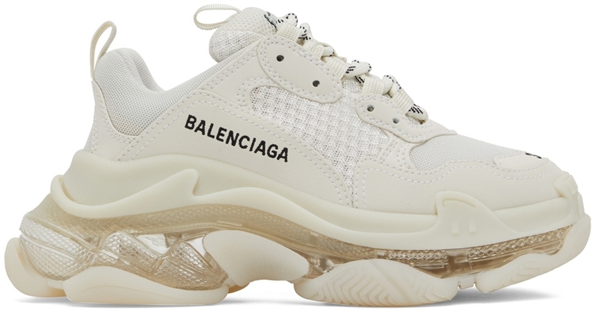 Balenciaga Off-White Triple S Sneakers Balenciaga