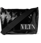 Valentino - Valentino Garavani Coated-Twill Messenger Bag - Men - Black