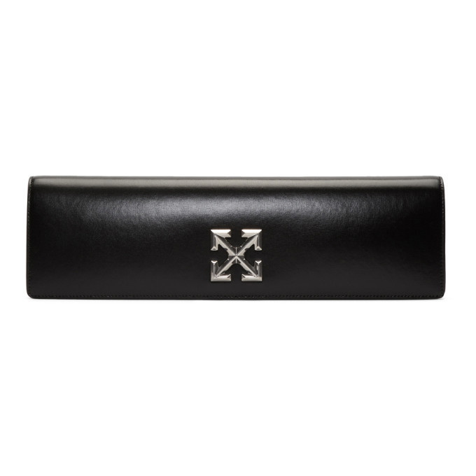 Off-white Jitney Leather Wallet In Black Blue
