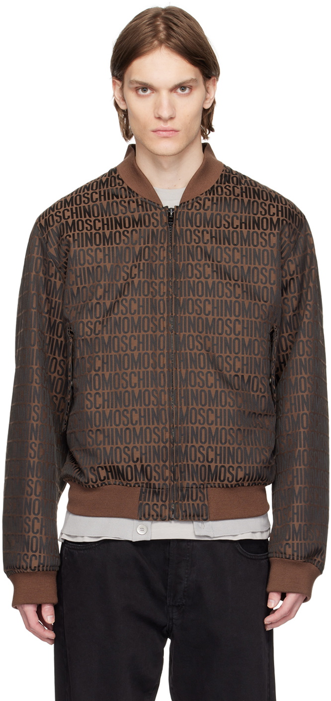Burberry, Jackets & Coats, Burberry Monogram Stripe Print Nylon Bomber  Jacket