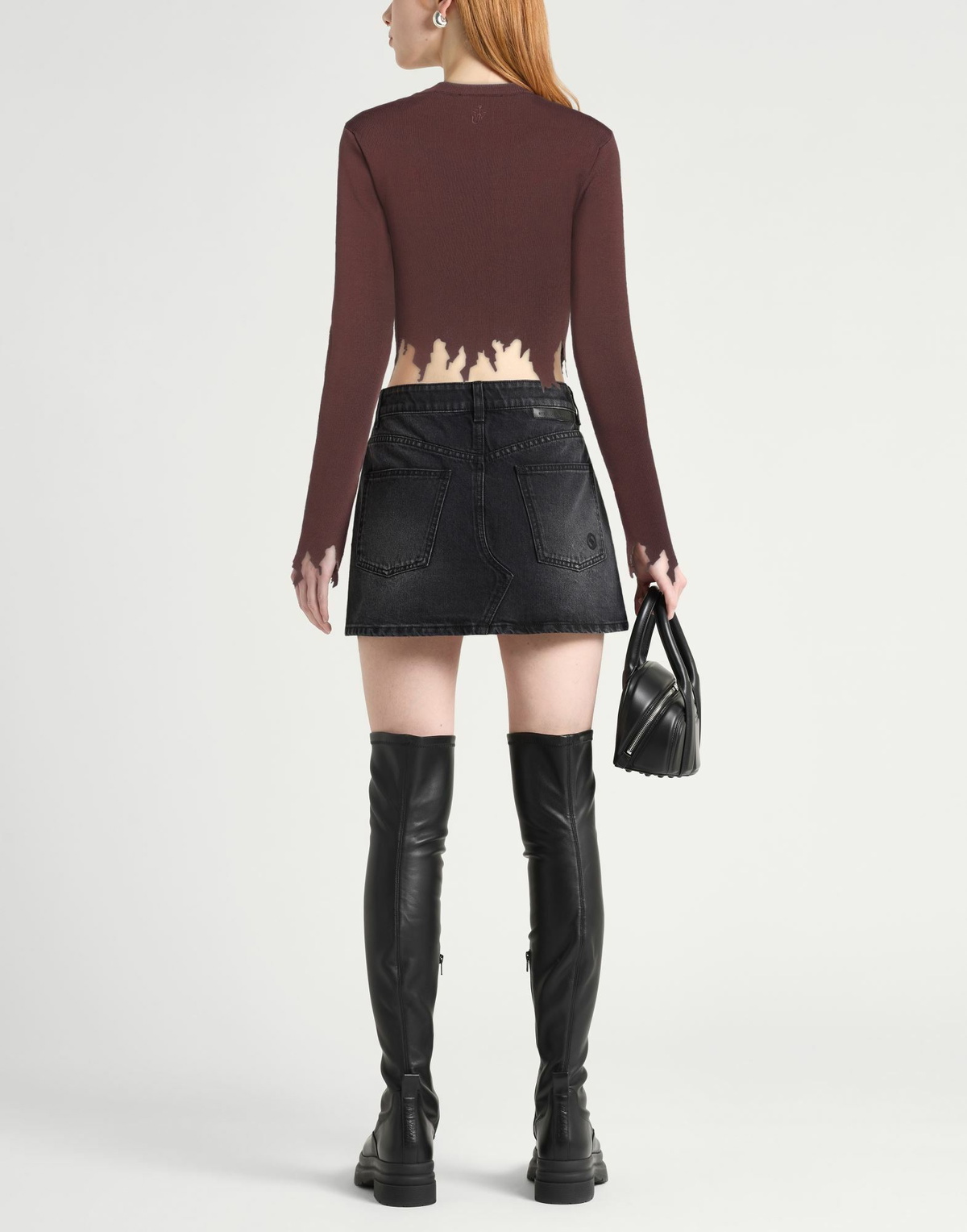 Jw Anderson Womens Sweater Chocolate in Brown