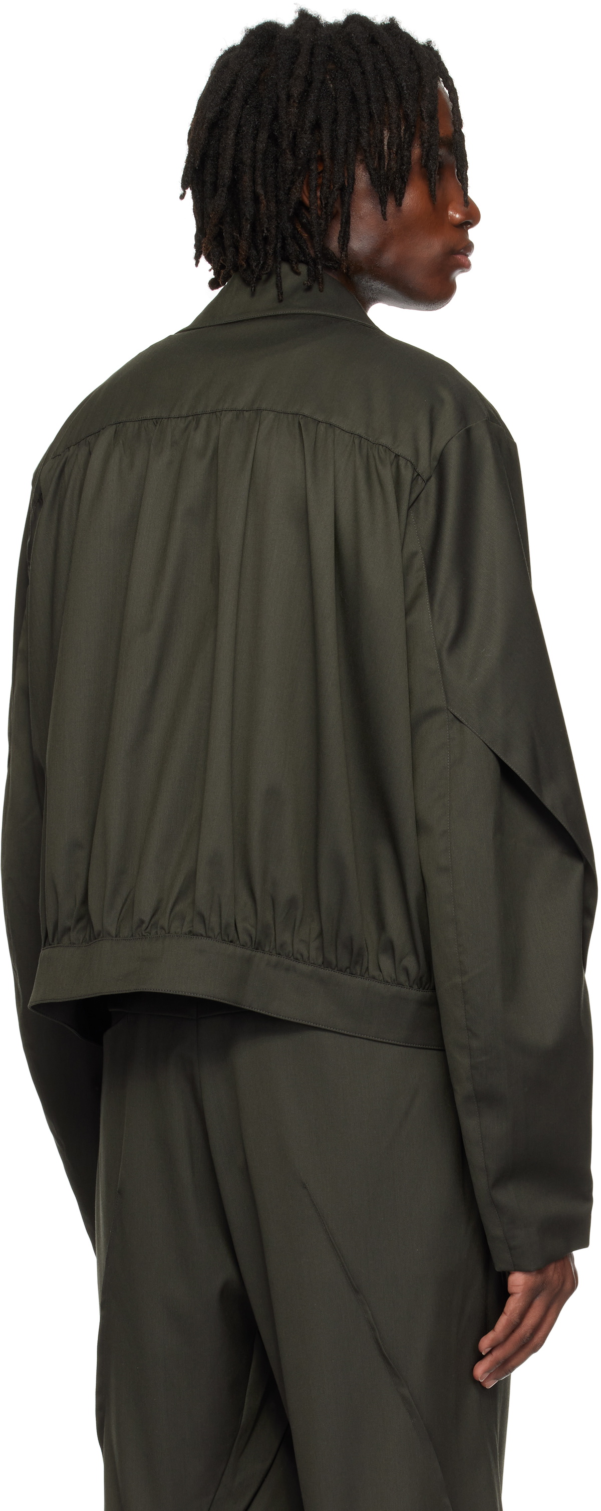 CMMAWEAR Khaki Batwing Jacket CMMAWEAR