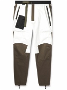 ACRONYM - Straight-Leg Colour-Block Belted GORE-TEX® PRO Trousers - Green