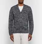 Massimo Alba - Mélange Linen and Silk-Blend Cardigan - Men - Gray