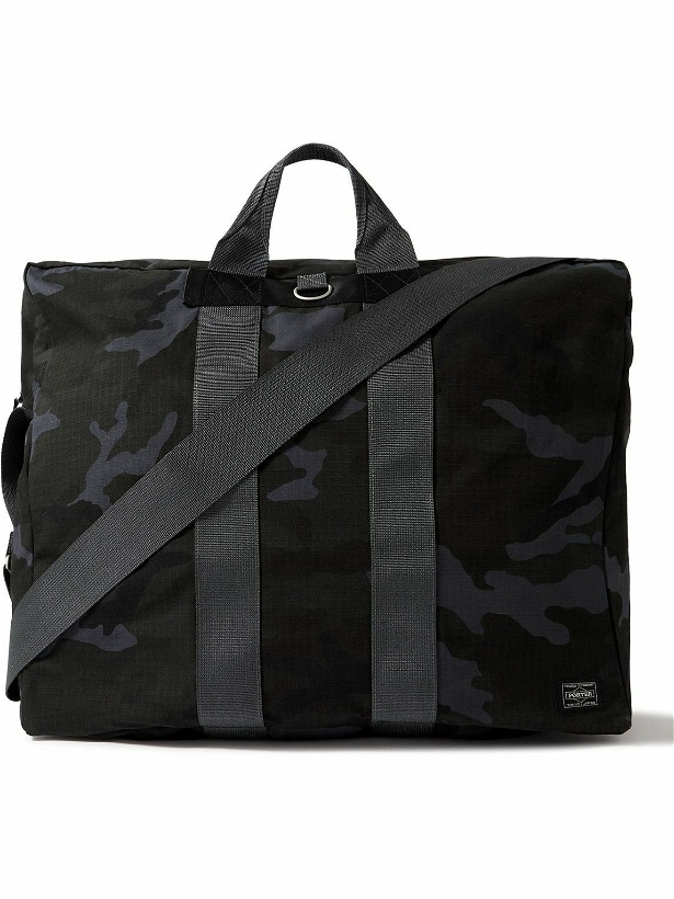 Photo: Porter-Yoshida and Co - Camouflage-Print Nylon and Cotton-Ripstop Tote Bag