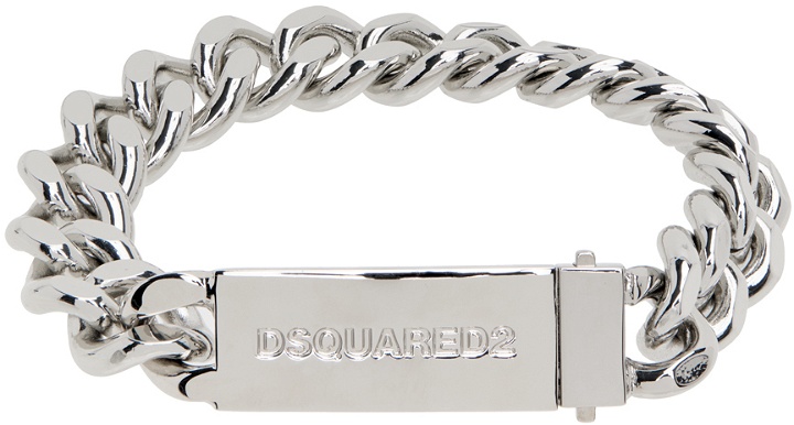 Photo: Dsquared2 Silver Chained2 Bracelet