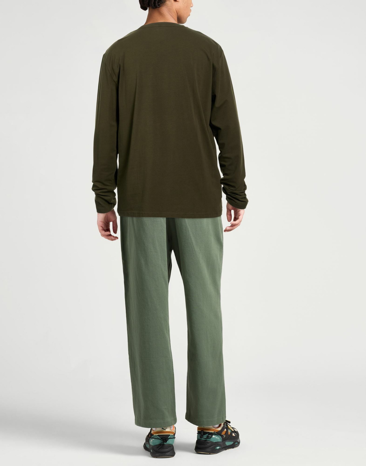 Ea7 Mens T-shirt Military in Green
