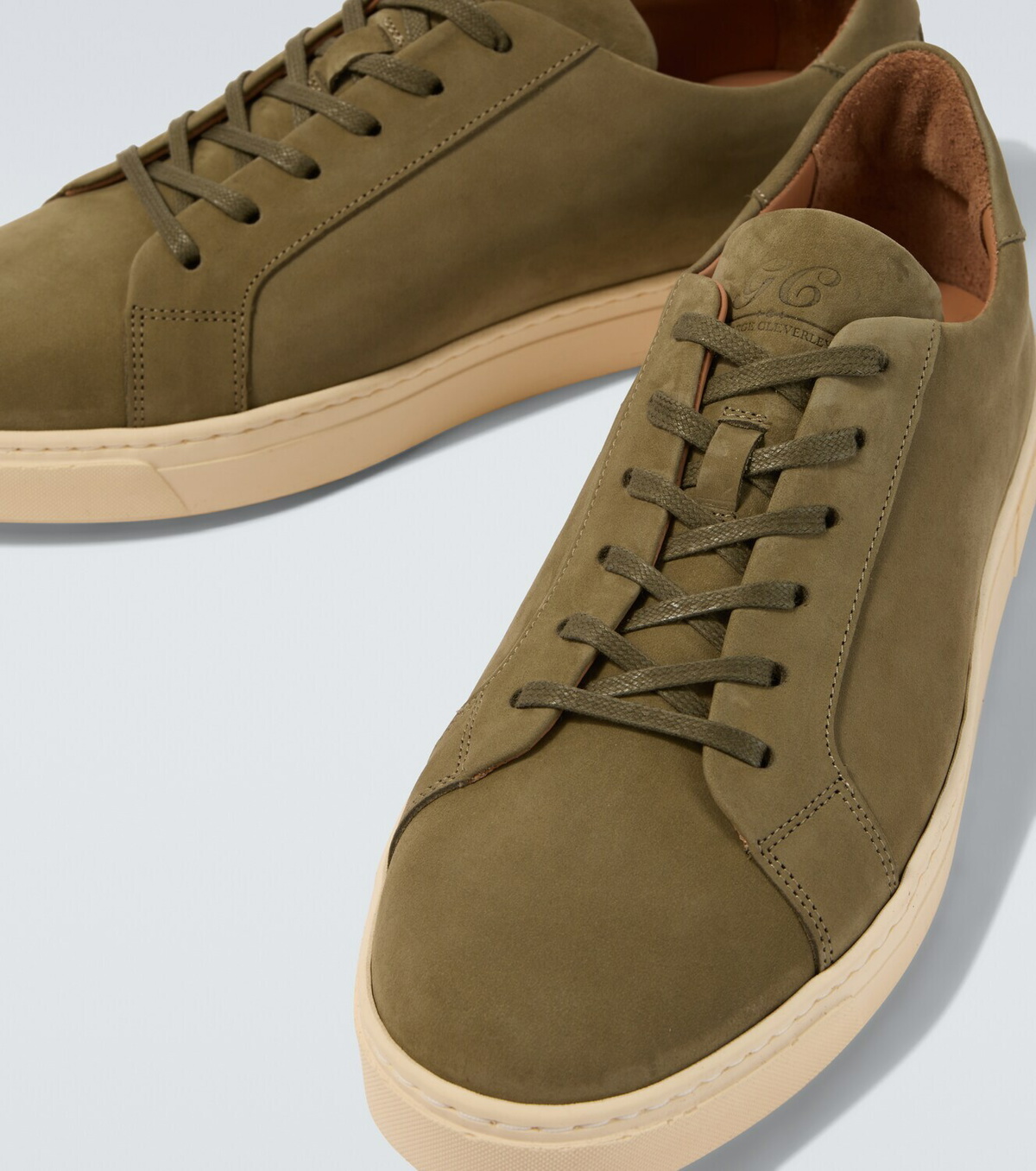 George Cleverley Jack II leather sneakers